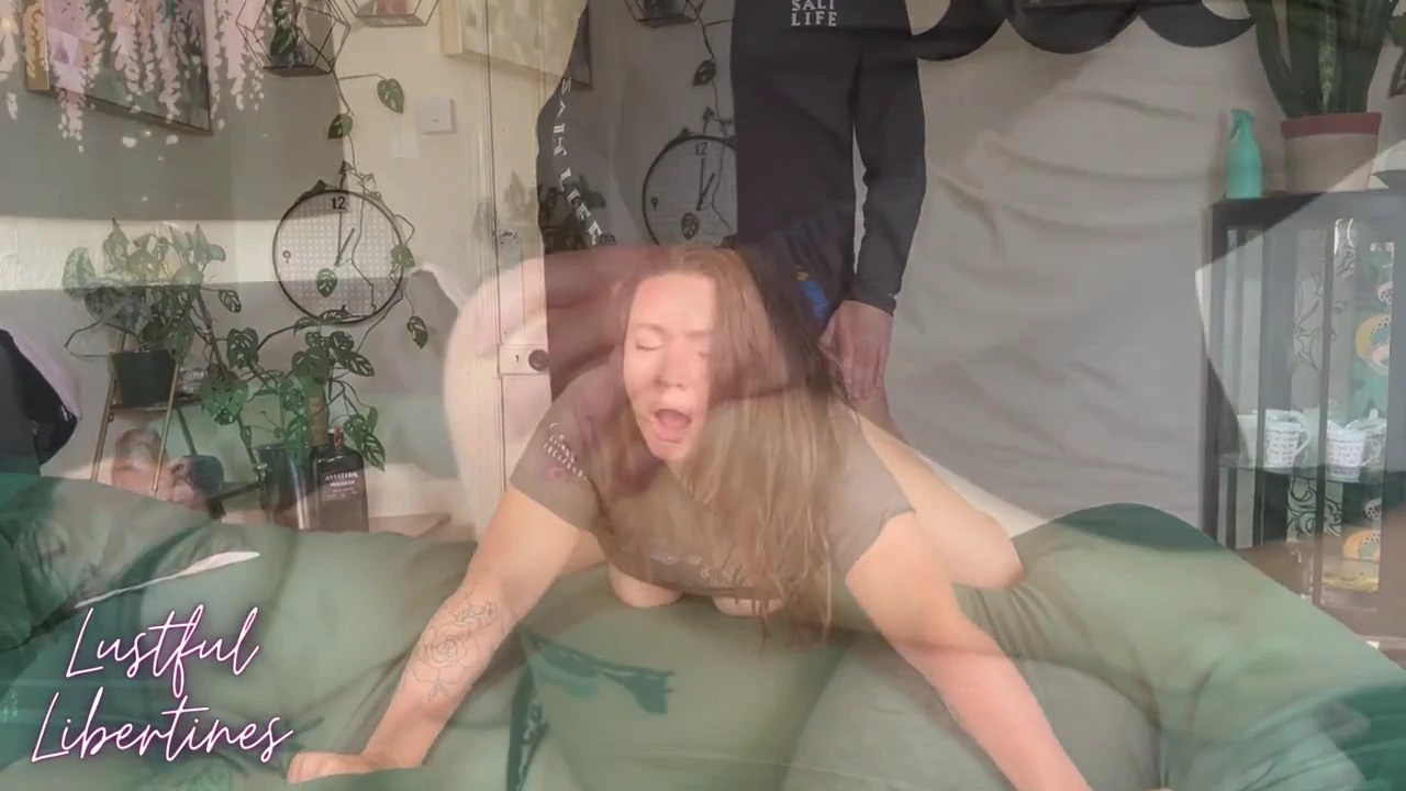 Accidental creampie with a hairy milf friend in a role play scenario porn video
