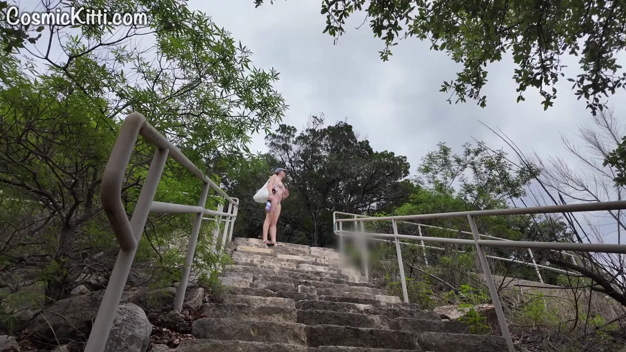 First time at the nude beach, solo, and naked – vlog! porn video